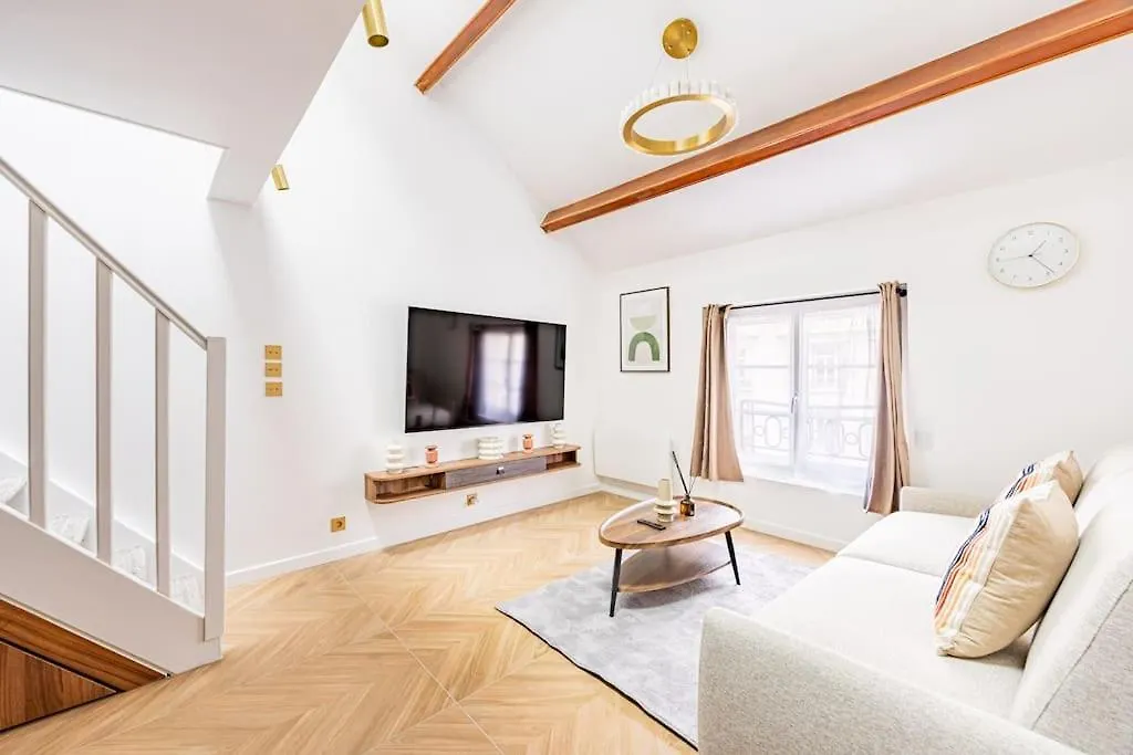 155#suite Luxueuse#etienne Marcel#chatelet#paris 3 París